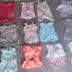 Newborn/ 0-3 months baby girl outfits